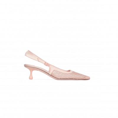 JIMMY CHOO AMEL 50 MACARON MESH PUMPS AMEL50QHS